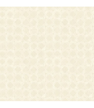 3125-72307 - Button Block Taupe Geometric Wallpaper-Kinfolk