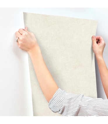 3125-72359 - Homespun Dove Textured Wallpaper-Kinfolk