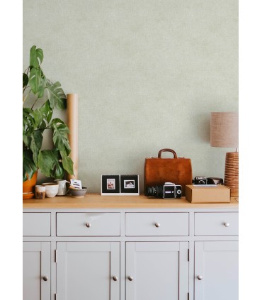 3125-72361 - Homespun Green Textured Wallpaper-Kinfolk