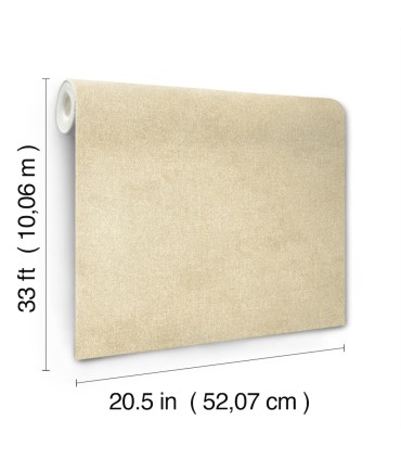 3125-72358 - Homespun Light Brown Textured Wallpaper-Kinfolk