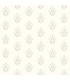 3125-72350 - Kova Light Blue Floral Crest Wallpaper-Kinfolk