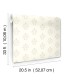 3125-72348 - Kova Yellow Floral Crest Wallpaper-Kinfolk