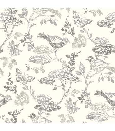 3125-72319 - Malmo Black Trail Wallpaper-Kinfolk