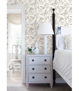 3125-72319 - Malmo Black Trail Wallpaper-Kinfolk