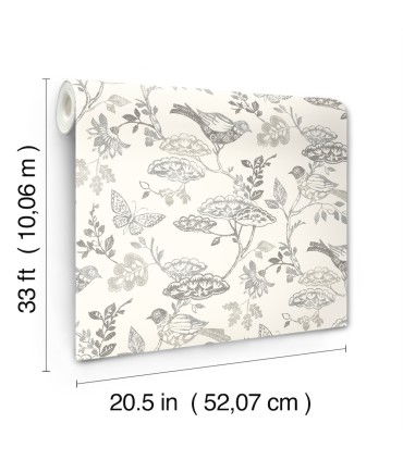 3125-72319 - Malmo Black Trail Wallpaper-Kinfolk