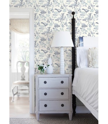 3125-72316 - Malmo Blue Trail Wallpaper-Kinfolk