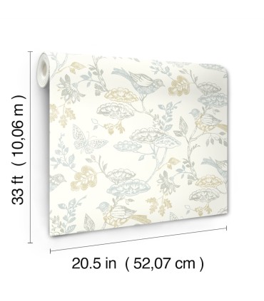 3125-72318 - Malmo Multicolor Trail Wallpaper-Kinfolk