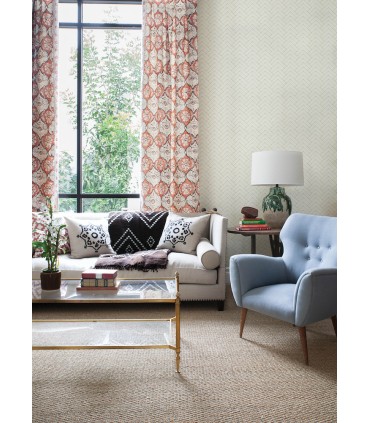 3125-72365 - Oswin Light Yellow Tiered Herringbone Wallpaper-Kinfolk