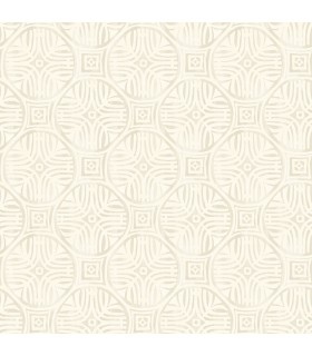3125-72311 - Sandee Dove Medallion Wallpaper-Kinfolk