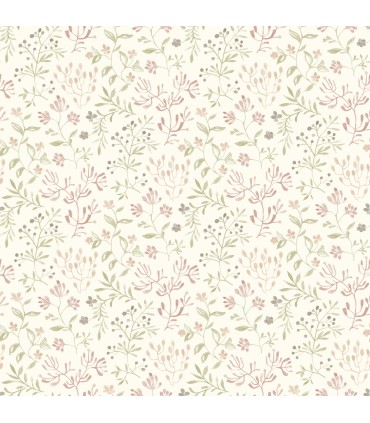 3125-72355 - Tarragon Blush Dainty Meadow Wallpaper-Kinfolk