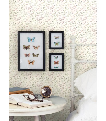 3125-72355 - Tarragon Blush Dainty Meadow Wallpaper-Kinfolk