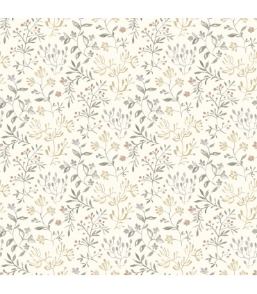 3125-72356 - Tarragon Grey Dainty Meadow Wallpaper-Kinfolk