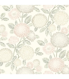3125-72329 - Zalipie Blush Floral Trail Wallpaperr-Kinfolk
