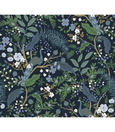 PSW1536RL - Peacock Garden Peel & Stick Wallpaper by Rifle Paper