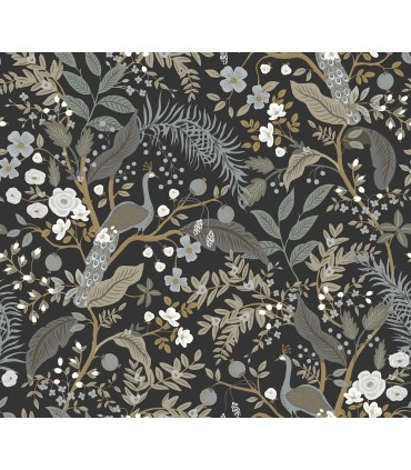 PSW1537RL - Peacock Garden Peel & Stick Wallpaper by Rifle Paper