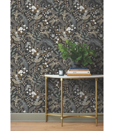 PSW1537RL - Peacock Garden Peel & Stick Wallpaper by Rifle Paper