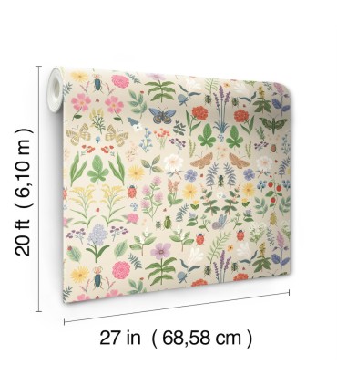 PSW1542RL - Curio Peel & Stick Wallpaper by Rifle Paper