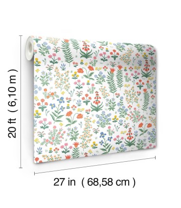 PSW1552RL - Menagerie Garden Peel & Stick Wallpaper by Rifle Paper