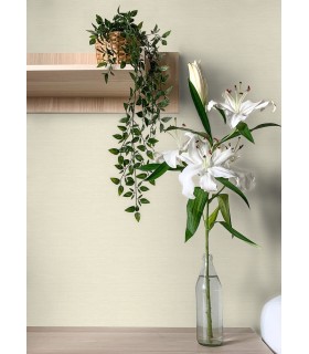 4157-24280 - Agave Yellow Faux Grasscloth Wallpaper by Advantage