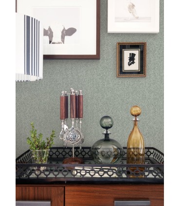 4157-26164 - Ashbee Green Faux Tweed Wallpaper by Advantage