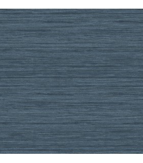 4157-25959 - Barnaby Indigo Faux Grasscloth Wallpaper by Advantage