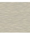 4157-26155 - Benson Taupe Faux Fabric Wallpaper by Advantage