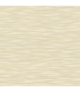 4157-26156 - Benson Yellow Faux Fabric Wallpaper by Advantage