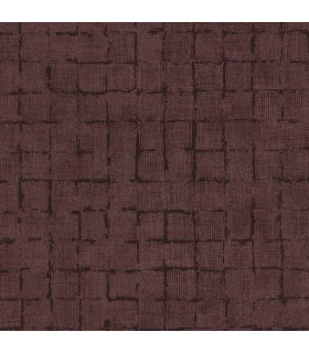 4157-333459 - Blocks Burgundy Checkered Wallpaper by Advantage