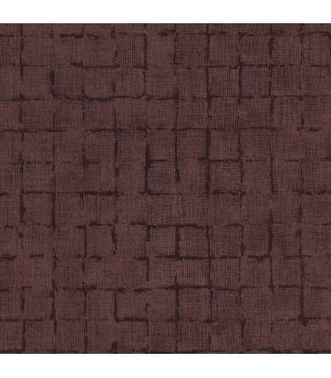 4157-333459 - Blocks Burgundy Checkered Wallpaper by Advantage