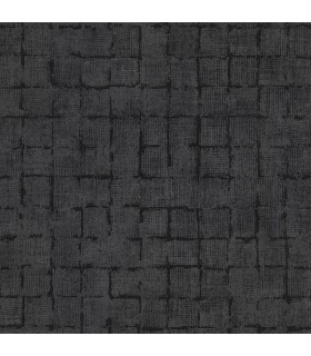 4157-333456 - Blocks Charcoal Checkered Wallpaper by Advantage