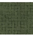 4157-333455 - Blocks Olive Checkered Wallpaper by Advantage