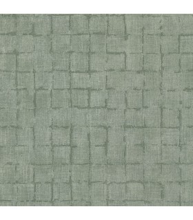 4157-333454 - Blocks Sage Checkered Wallpaper by Advantage