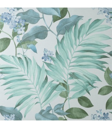 4157-M1651 - Eden Grey Tropical Wallpaper by Advantage