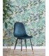 4157-M1651 - Eden Grey Tropical Wallpaper by Advantage