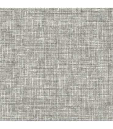 4157-26354 - Emerson Grey Linen Wallpaper by Advantage
