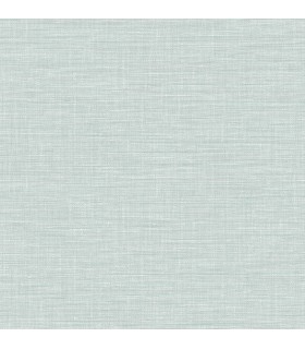4157-25850 - Exhale Light Blue Faux Grasscloth Wallpaper by Advantage