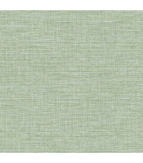 4157-26457 - Exhale Light Green Faux Grasscloth Wallpaper by Advantage