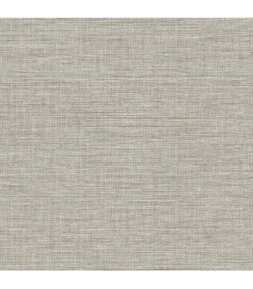 4157-26462 - Exhale Stone Faux Grasscloth Wallpaper by Advantage