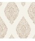 4157-25045 - Gillian Copper Medallion Wallpaper by Advantage