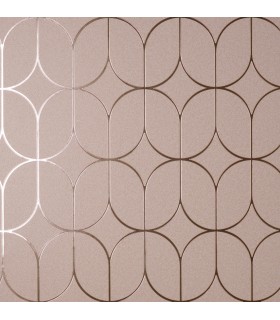4157-42805 - Raye Pink Rosco Trellis Wallpaper by Advantage