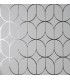 4157-42803 - Raye Silver Rosco Trellis Wallpaper by Advantage