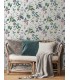 4157-43059 - Sierra Silver Floral Wallpaper by Advantage