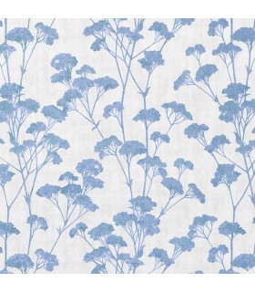 4157-M1539 - Sprig Blue Trail Wallpaper by Advantage