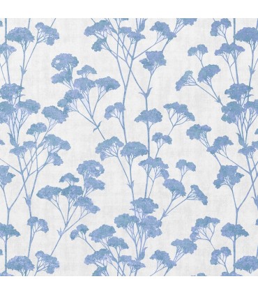 4157-M1539 - Sprig Blue Trail Wallpaper by Advantage