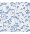 4157-M1539 - Sprig Blue Trail Wallpaper by Advantage
