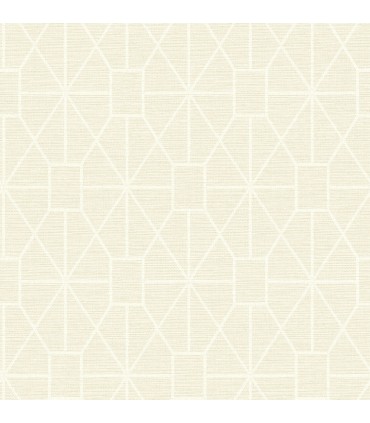 4157-25013 - Stevenson Cream Trellis Wallpaper by Advantage