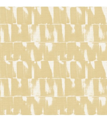 4122-27021 - Bancroft Gold Artistic Stripe Wallpaper-Terrace