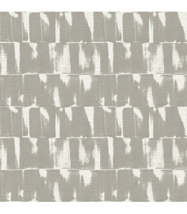 4122-27022 - Bancroft Grey Artistic Stripe Wallpaper-Terrace