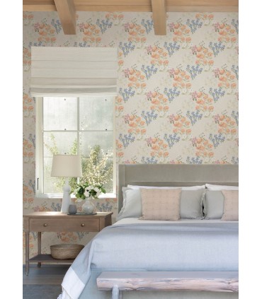 4122-27020 - Cultivate Pastel Springtime Blooms Wallpaper-Terrace