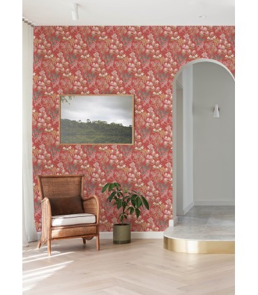 4122-27019 - Cultivate Red Springtime Blooms Wallpaper-Terrace